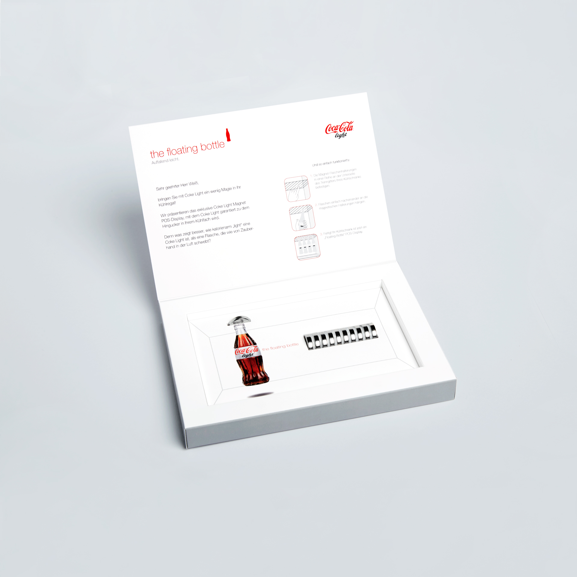 coca-cola light packaging design of mailing